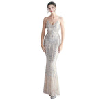 Elegant purple sequin dress women designed for special occasions with a flattering silhouette