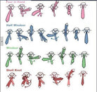 Men's Accessories - Ties Silk Neckties Blue Red Pink Purple Green 100% Silk Tie