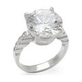 Stunning silver ring with a large sparkling stone, perfect vacation jewelry for women