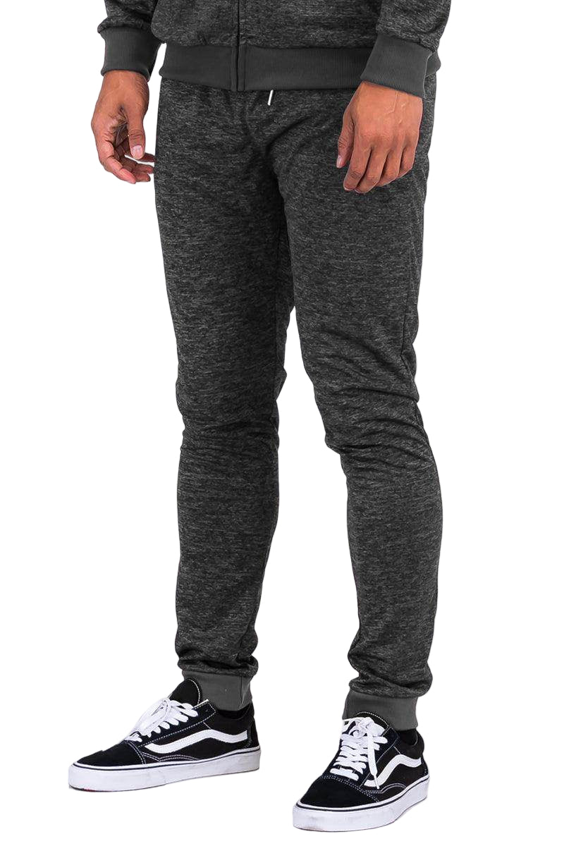 Men's speckled jogger pants from VacationGrabs with a comfortable fit and stylish design