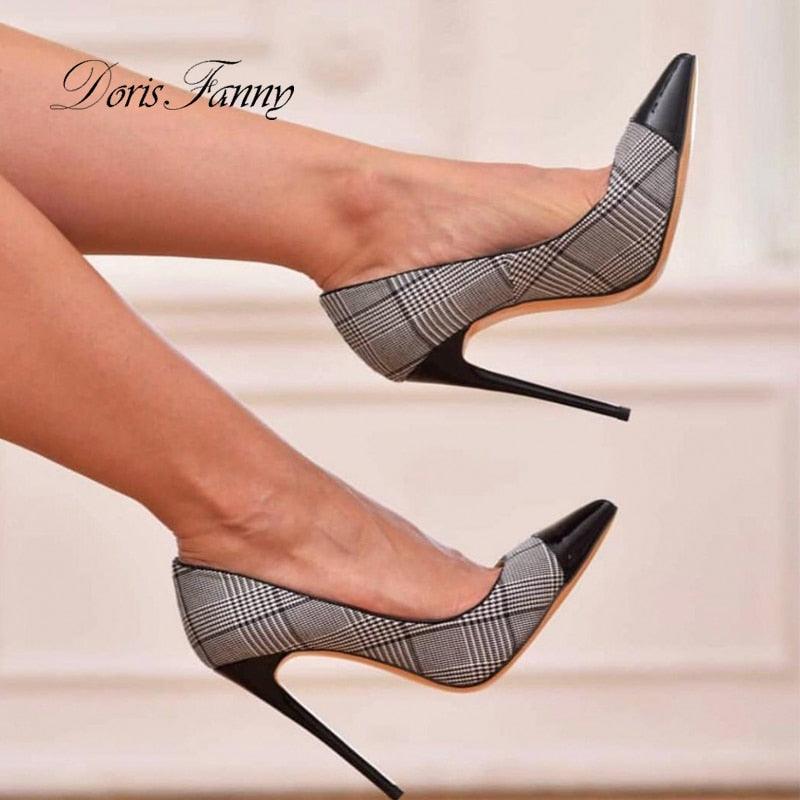 Women's Shoes - Heels Spring Pointed Toe Women Pumps Plus Size 11 High Heels For Women