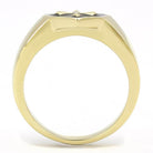 Stylish stainless steel epoxy mens ring with a sleek design for modern fashion