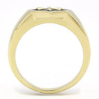 Stylish stainless steel epoxy mens ring with a sleek design for modern fashion