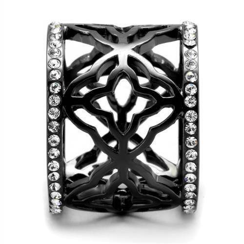 VacationGrabs Women's Ring with Intricate Design and Synthetic Crystal Jewelry Accents