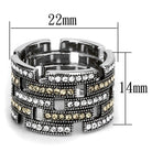 VacationGrabs Women's Ring featuring synthetic crystal jewelry with a unique modern design