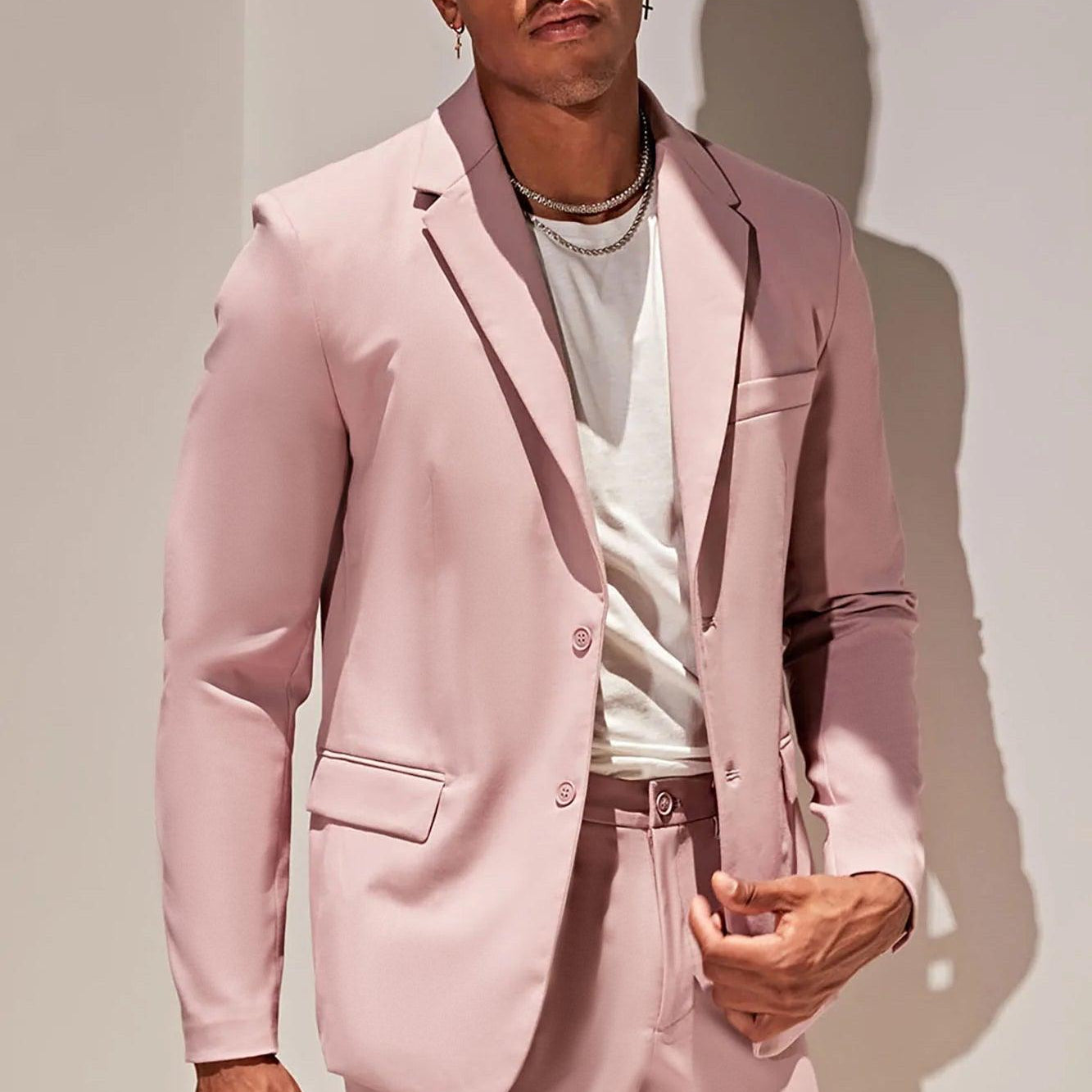Men's Jackets - Blazers The Modern Stretch Suit Jacket - Mauve