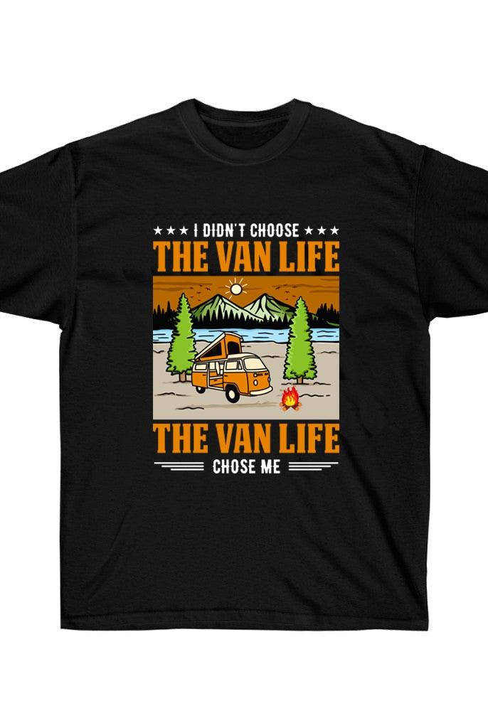 Outdoor Grabs The Van Life Choose Me Camping T-Shirt Outdoor Wear