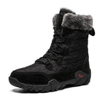 VacationGrabs thick winter boots for men with a faux fur lining for added warmth and comfort