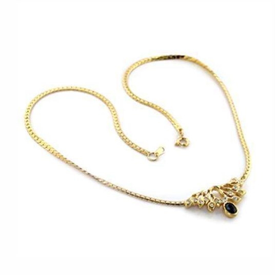 Stunning top grade crystal gold necklace featuring elegant design and shimmering details