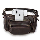 Wallets, Handbags & Accessories Travel Friendly Genuine Leather Waist Bag Vacation Fanny Packs