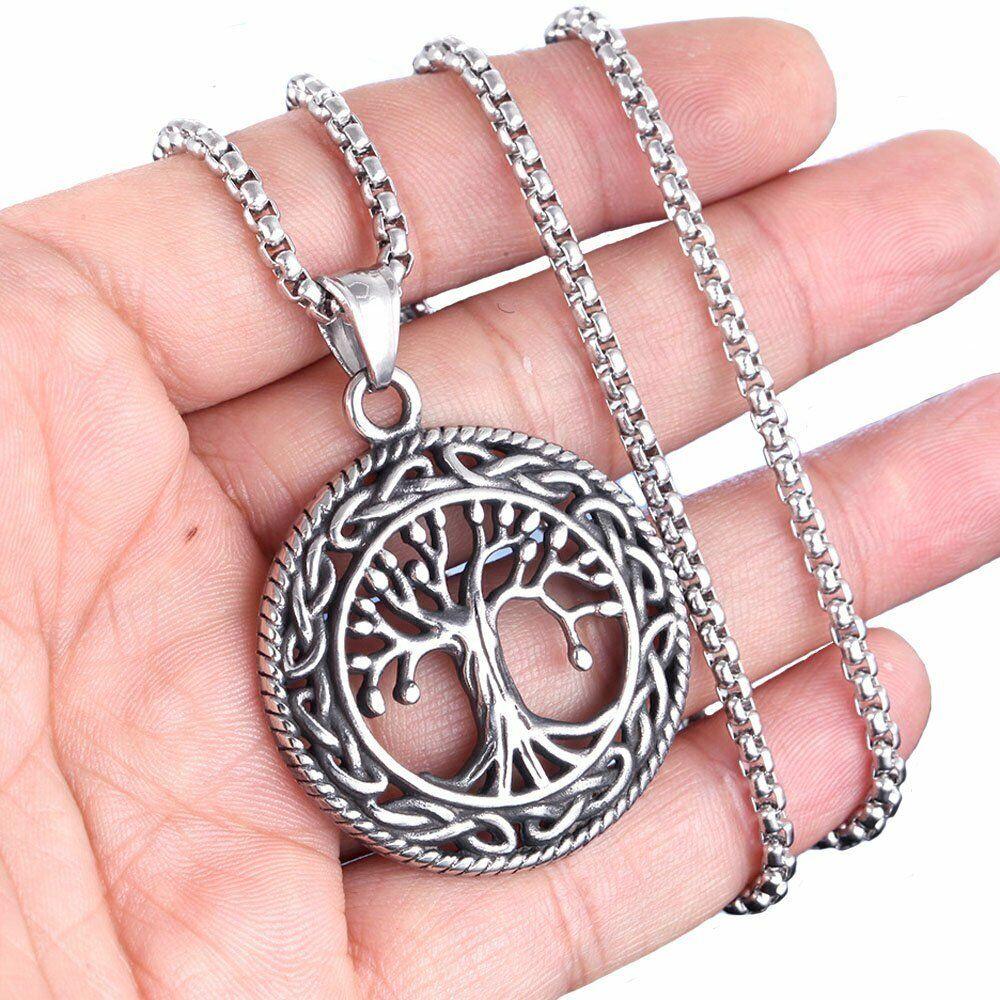 Men's Jewelry - Necklaces Tree Of Life Pendant Necklace