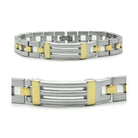 Two tone white gold bracelet for women featuring sleek design and elegant detail