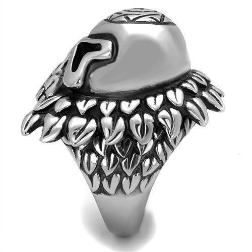 Unique skull jewelry for men featuring a detailed silver ring with intricate designs and a bold finish