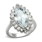 Stunning Women's Ring with Marquise Cut Stone, Perfect as vacation jewelry for women