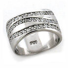 Elegant vacation jewelry silver ring with sparkling diamonds and polished finish for stylish summer looks
