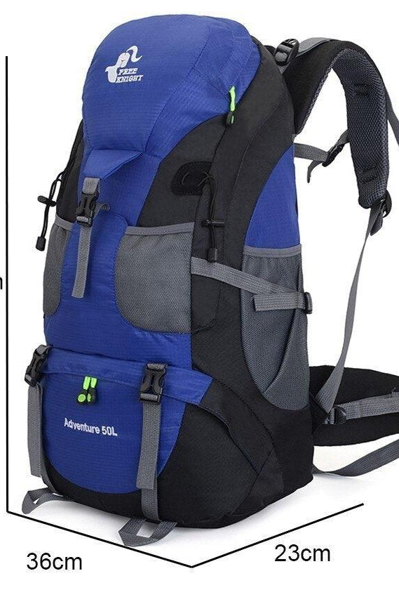Luggage & Bags - Backpacks Waterproof Trekking Backpack Outdoor Cycling Hiking 50L Bag...
