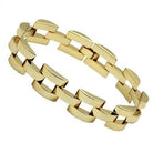 Women's Jewelry - Bracelets Women's Bracelets - LO2425 - Gold Brass Bracelet with No Stone
