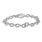 Women's Jewelry - Bracelets Women's Bracelets - LOA537 - Silver Brass Bracelet with No Stone