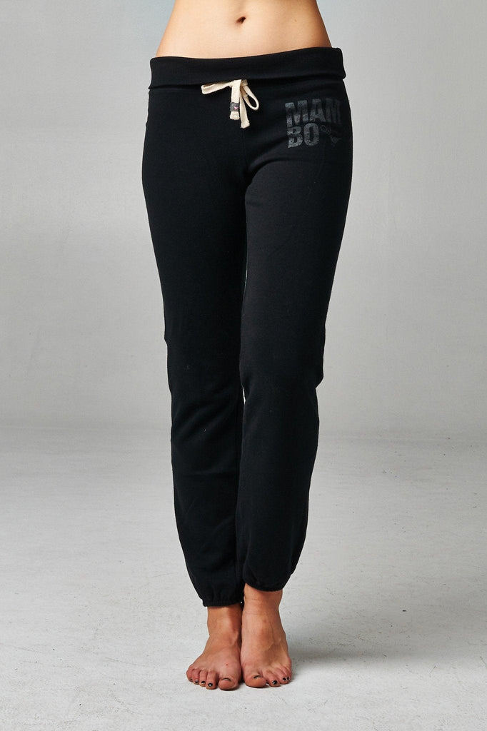 Women's Pants Women's Fold-over Waistband French Terry Screened Sweatpants