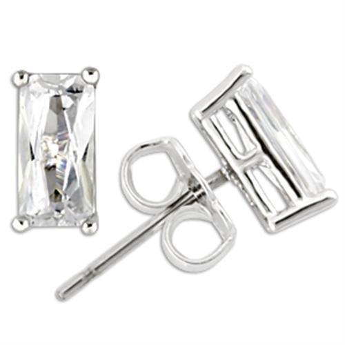 Women's Jewelry - Earrings Women's Jewelry Style No. 0W162 - Rhodium 925 Sterling Silver Earrings