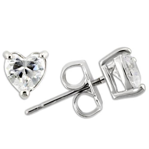 Women's Jewelry - Earrings Women's Jewelry Style No. 0W165 - Rhodium 925 Sterling Silver Earrings