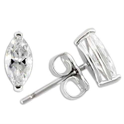 Women's Jewelry - Earrings Women's Jewelry Style No. 0W167 - Rhodium 925 Sterling Silver Earrings