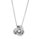 Women's Jewelry - Necklaces Women's Jewelry Style No. 3W408 - Rhodium Brass Necklace