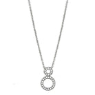 Women's Jewelry - Necklaces Women's Jewelry Style No. 3W421 - Rhodium Brass Necklace