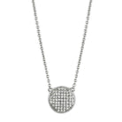 Women's Jewelry - Necklaces Women's Jewelry Style No. 3W437 - Rhodium Brass Necklace