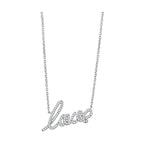 Women's Jewelry Style No. 3W453 - Rhodium Brass Necklace - VacationGrabs