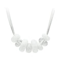 Women's White Beaded Necklace Style VL024 - VacationGrabs