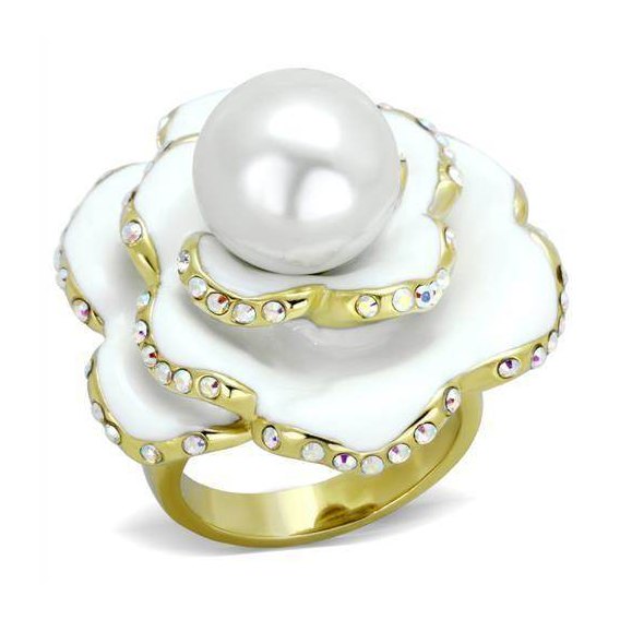 Women's Rings - TK1847 - IP Gold(Ion Plating) Stainless - VacationGrabs