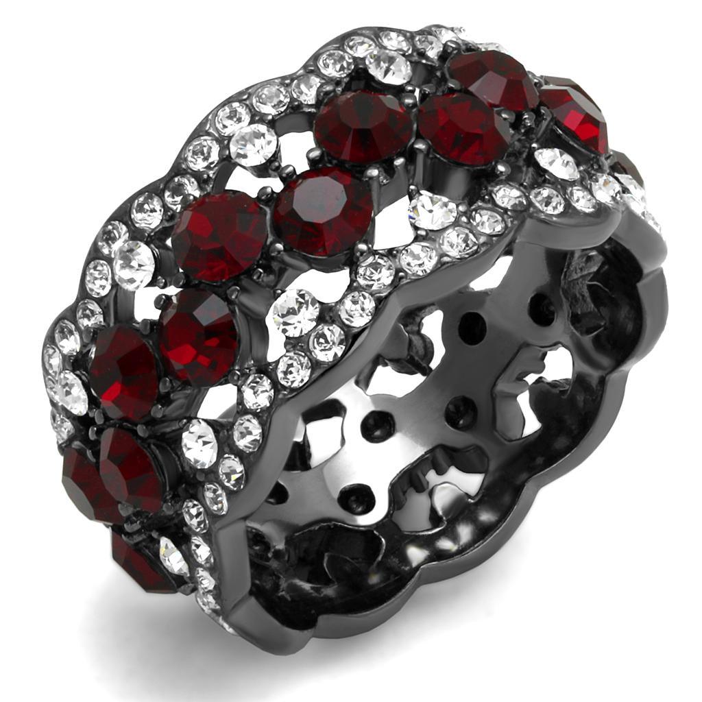 Women's Jewelry - Rings Women Stainless Steel Synthetic Crystal Rings Siam