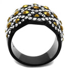 Women's Jewelry - Rings Womens Crystal Rings Metallic Light Gold