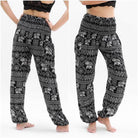 Women's Pants Womens Hippie Style Harem Pants Black Elephant Pants