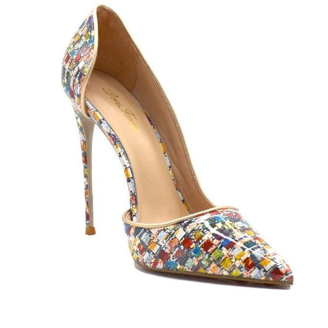 Women's Shoes - Heels Womens Multicolor Sexy High Heel Pumps Stiletto Shoes